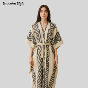 Baju Tenun Kaftan Lombok